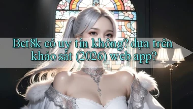 Bet8k có uy tín không dựa trên khảo sát (2026) web app
