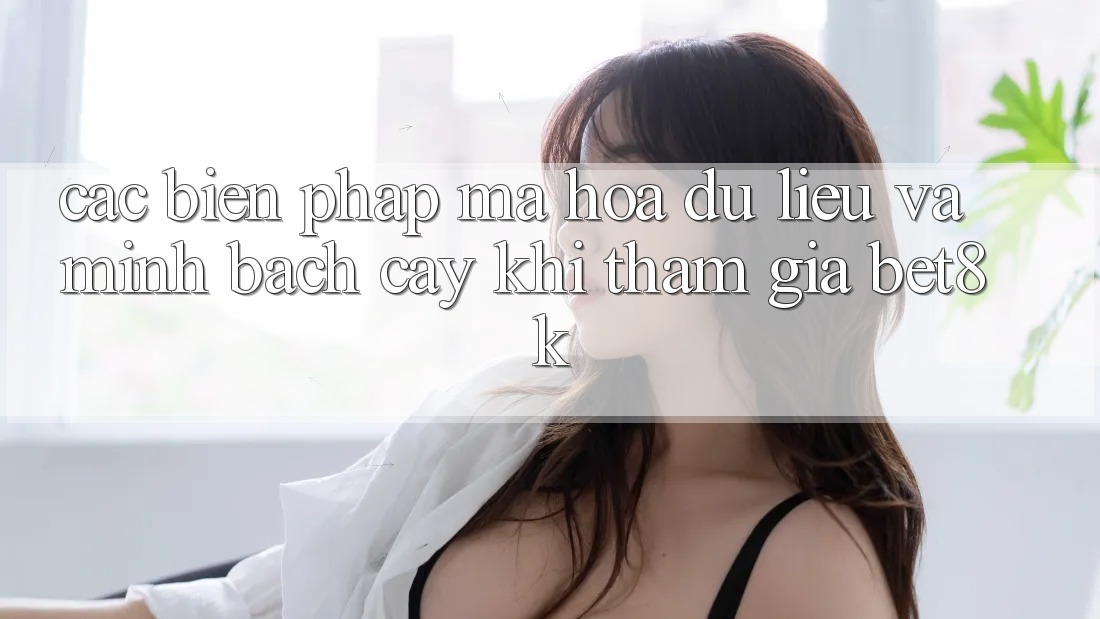 Các Biện Pháp Mã hóa dữ liệu Và Minh bạch cậy Khi Tham Gia Bet8k Các Biện Pháp Mã hóa dữ liệu Và Minh bạch cậy Khi Tham Gia Bet8k