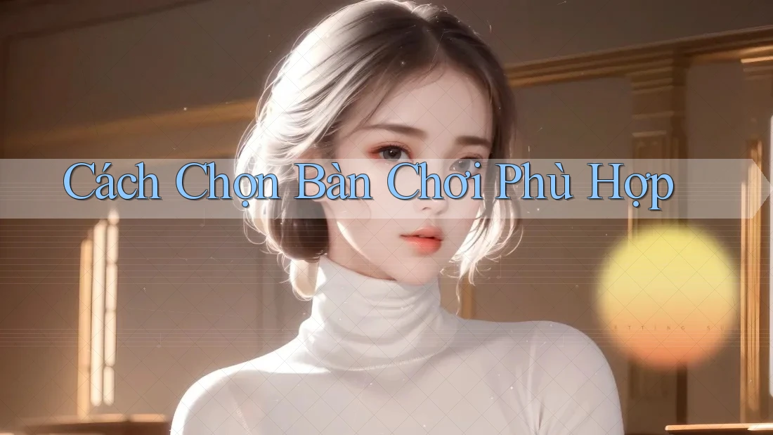 Cách Chọn Bàn Chơi Phù Hợp Cách Chọn Bàn Chơi Phù Hợp