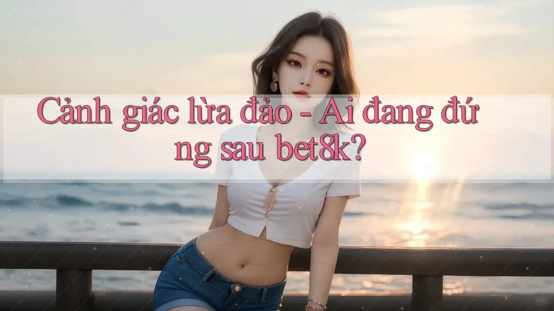 Cảnh giác lừa đảo - Ai đang đứng sau bet8k?