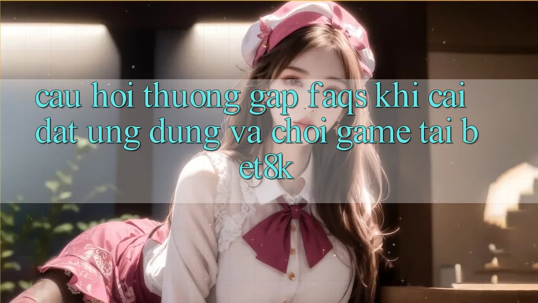 Câu Hỏi Thường Gặp (FAQs) Khi Cài đặt Ứng dụng Và Chơi Game Tại Bet8k