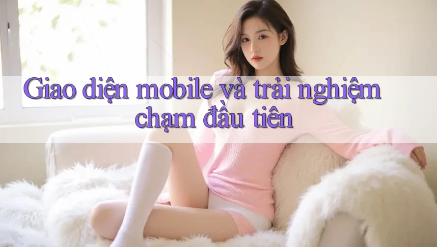 Giao diện mobile và trải nghiệm chạm đầu tiên Giao diện mobile và trải nghiệm chạm đầu tiên