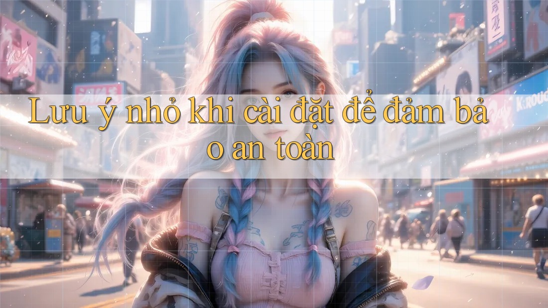 Lưu ý nhỏ khi cài đặt để đảm bảo an toàn