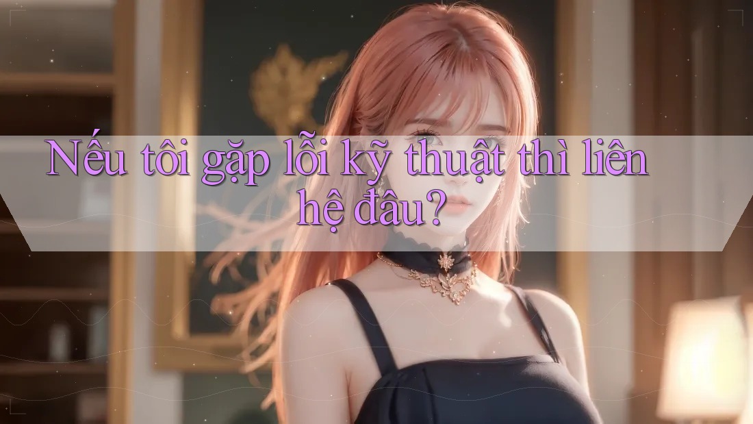 Nếu tôi gặp lỗi kỹ thuật thì liên hệ đâu? Nếu tôi gặp lỗi kỹ thuật thì liên hệ đâu?