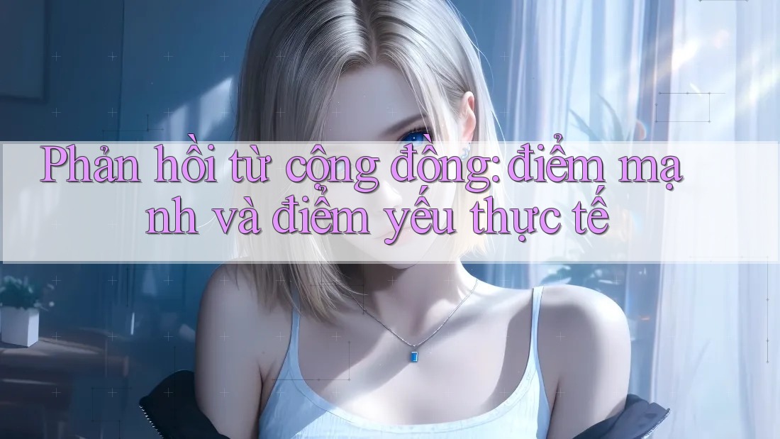 Phản hồi từ cộng đồng: điểm mạnh và điểm yếu thực tế Phản hồi từ cộng đồng: điểm mạnh và điểm yếu thực tế
