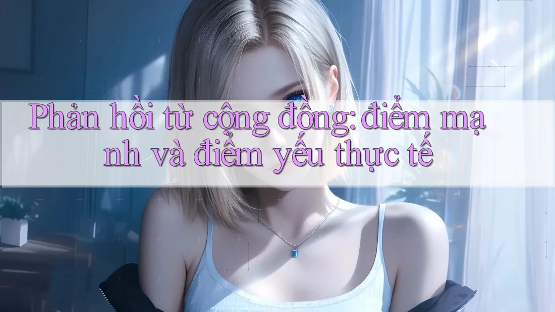 Phản hồi từ cộng đồng: điểm mạnh và điểm yếu thực tế Phản hồi từ cộng đồng: điểm mạnh và điểm yếu thực tế
