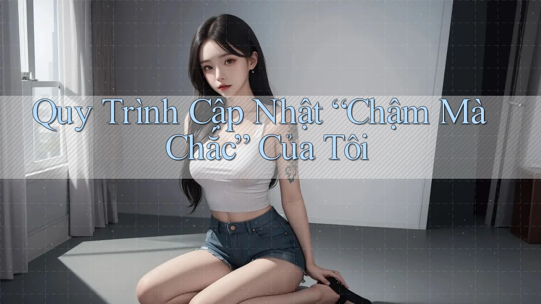 Quy Trình Cập Nhật “Chậm Mà Chắc” Của Tôi Quy Trình Cập Nhật “Chậm Mà Chắc” Của Tôi