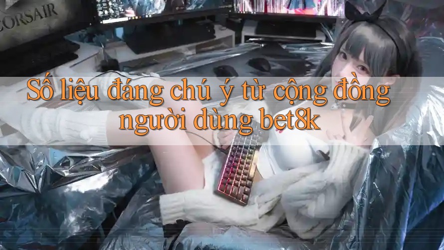 Số liệu đáng chú ý từ cộng đồng người dùng bet8k