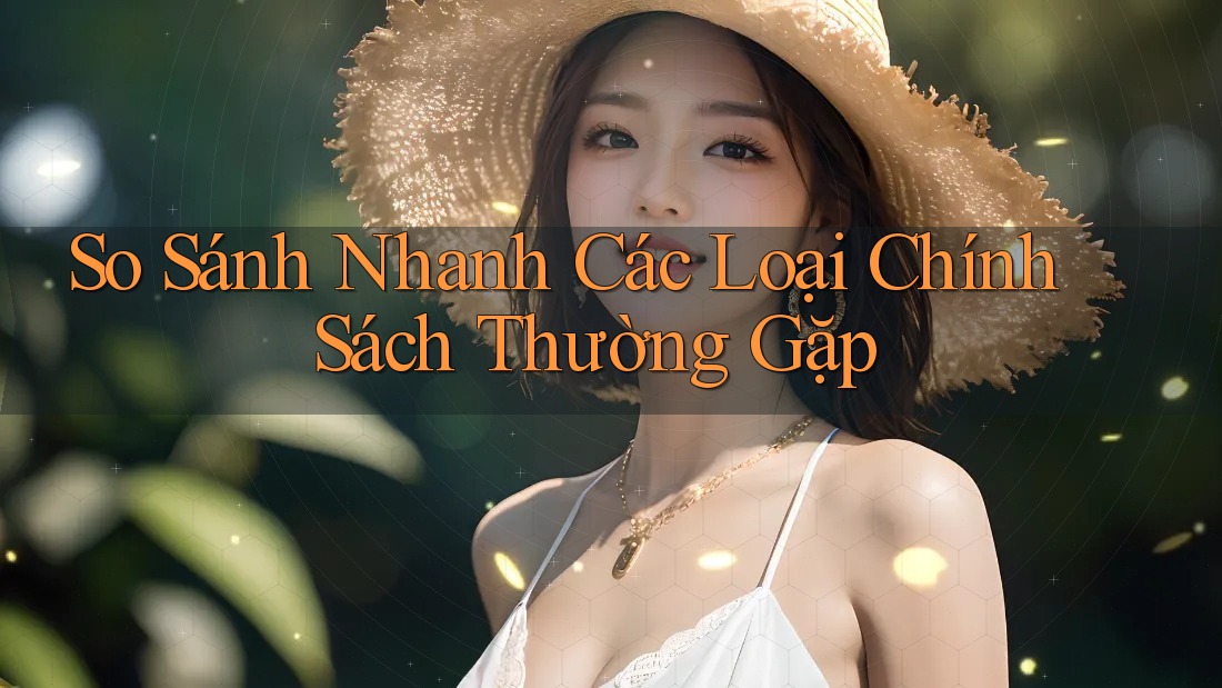 So Sánh Nhanh Các Loại Chính Sách Thường Gặp So Sánh Nhanh Các Loại Chính Sách Thường Gặp