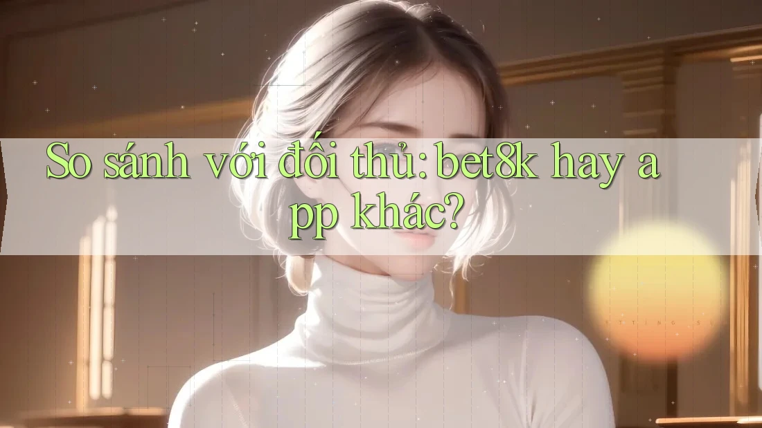 So sánh với đối thủ: bet8k hay app khác? So sánh với đối thủ: bet8k hay app khác?