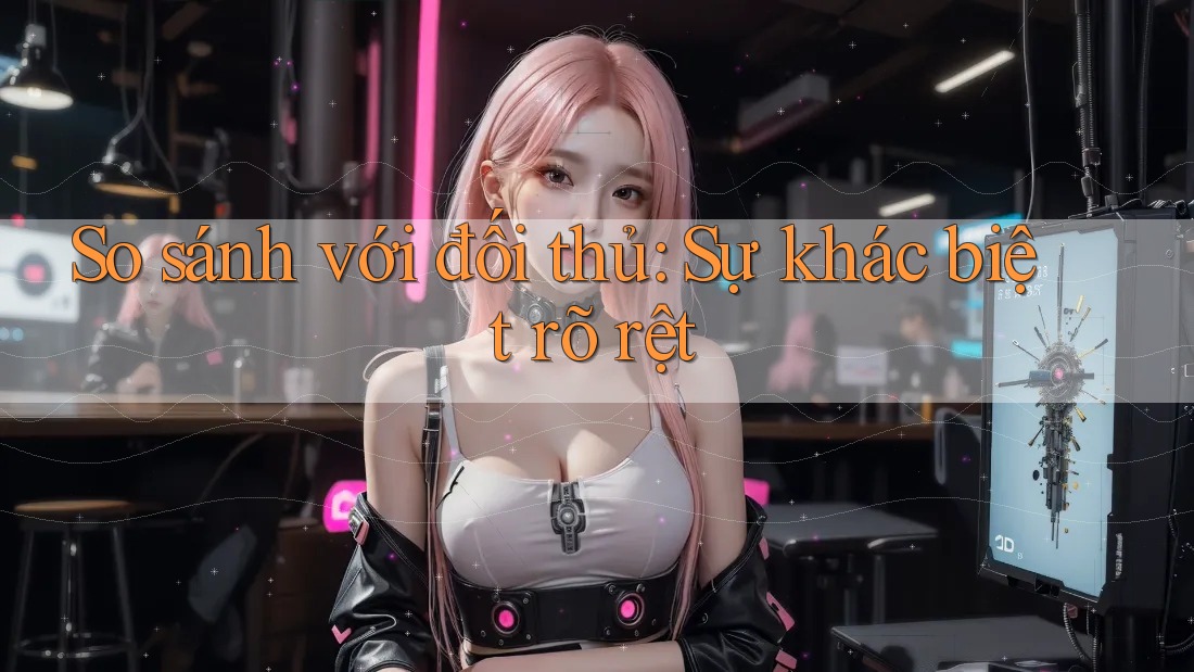 So sánh với đối thủ: Sự khác biệt rõ rệt So sánh với đối thủ: Sự khác biệt rõ rệt