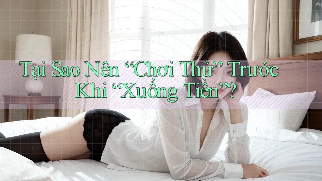 Tại Sao Nên “Chơi Thử” Trước Khi “Xuống Tiền”? Tại Sao Nên “Chơi Thử” Trước Khi “Xuống Tiền”?