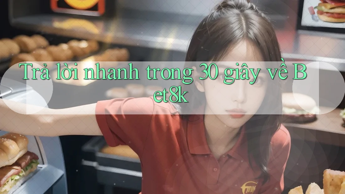 Trả lời nhanh trong 30 giây về bet8k
