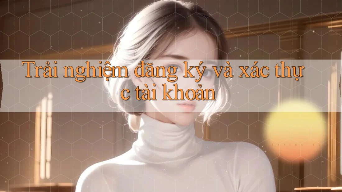 Trải nghiệm đăng ký và xác thực tài khoản Trải nghiệm đăng ký và xác thực tài khoản